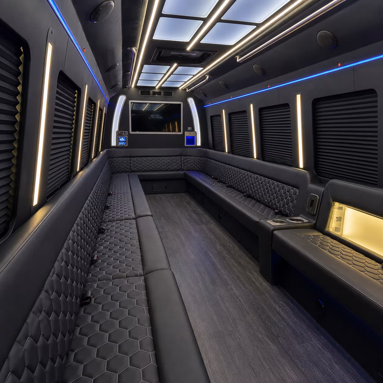 pomona party bus rentals inside