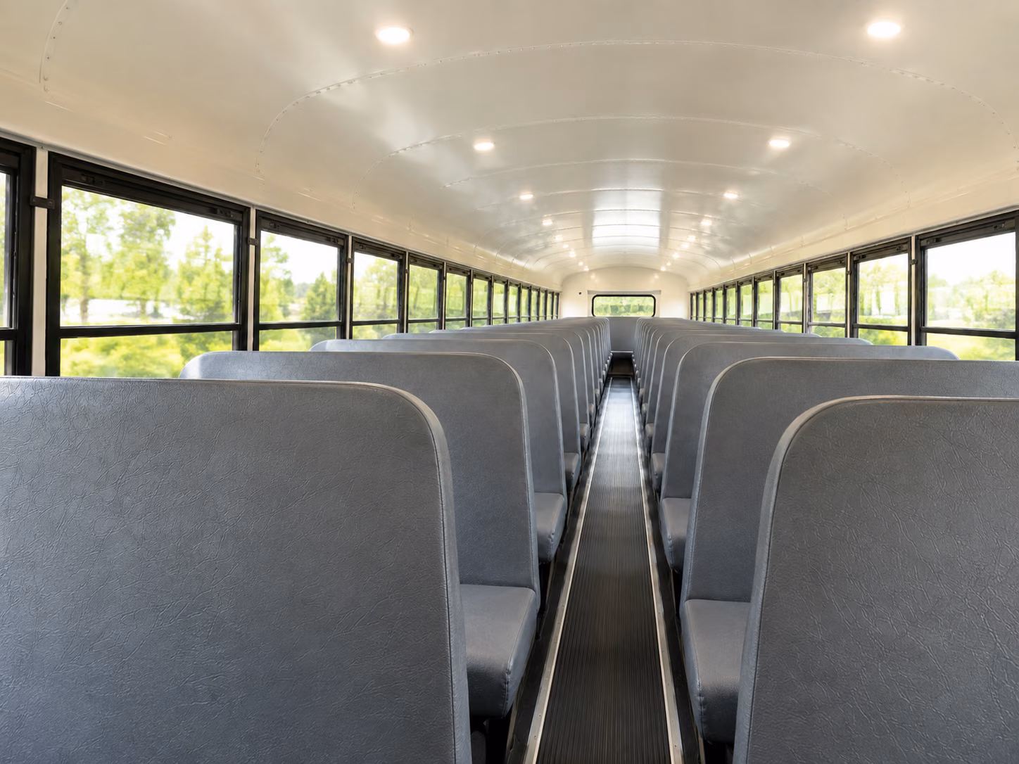 pomona school bus interior