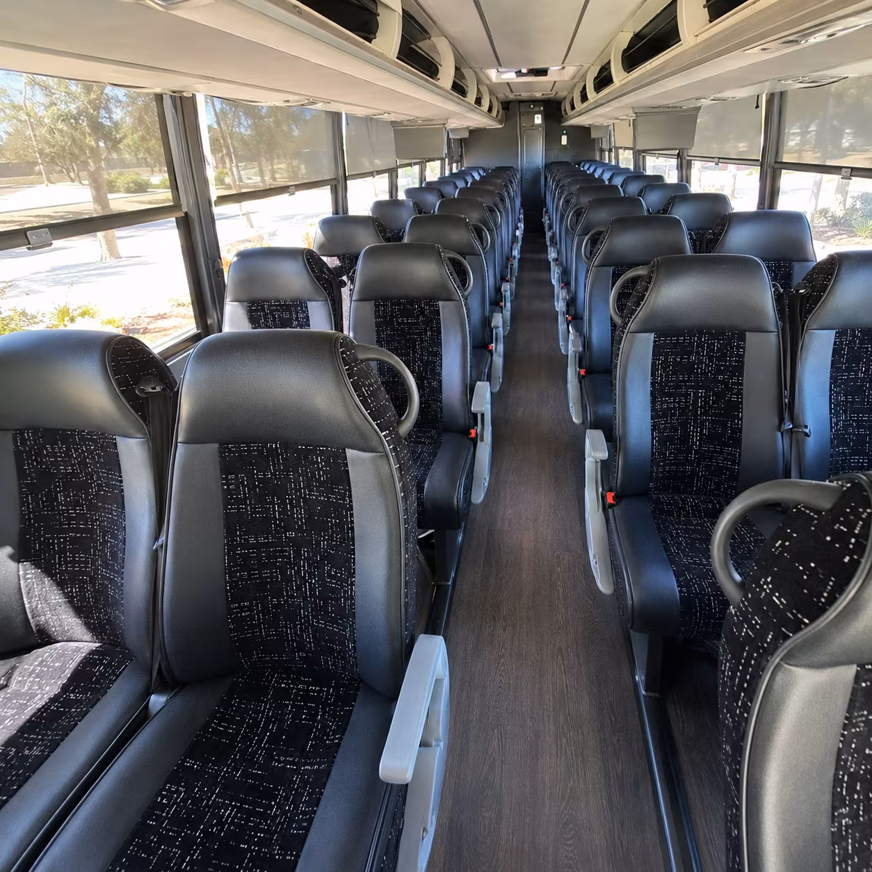 pomona school event transportation onboard seating