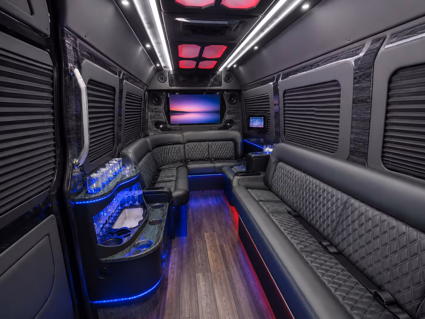 pomona sprinter limousine interior