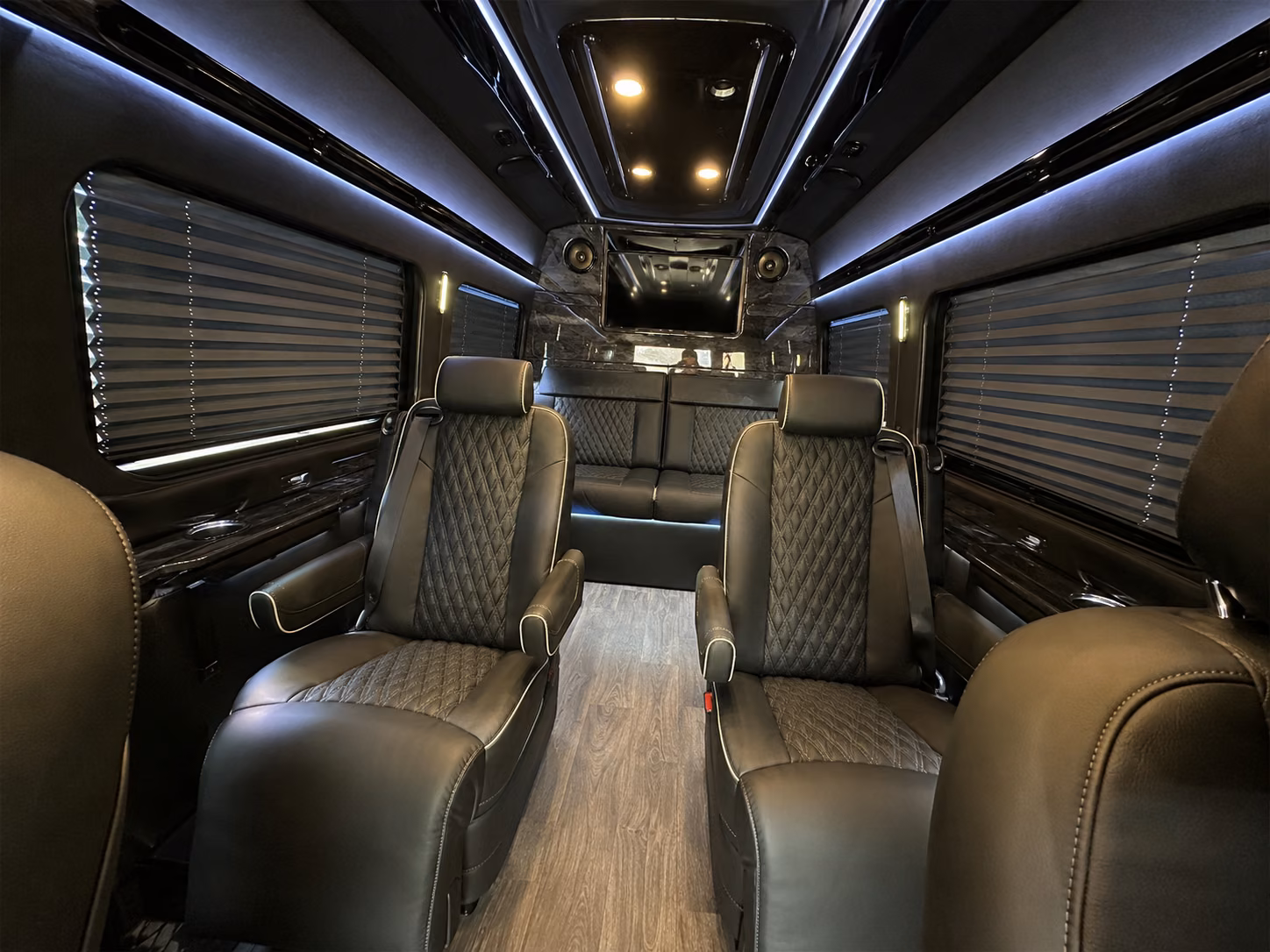 pomona sprinter van with driver interior