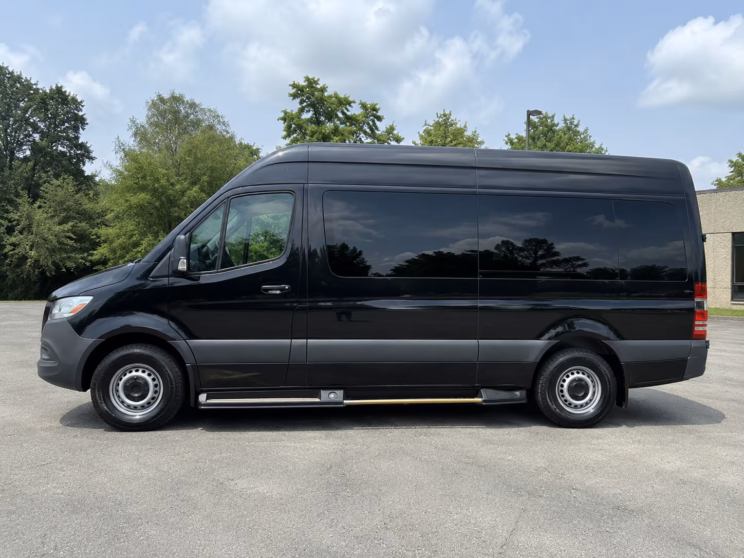 pomona sprinter van with driver