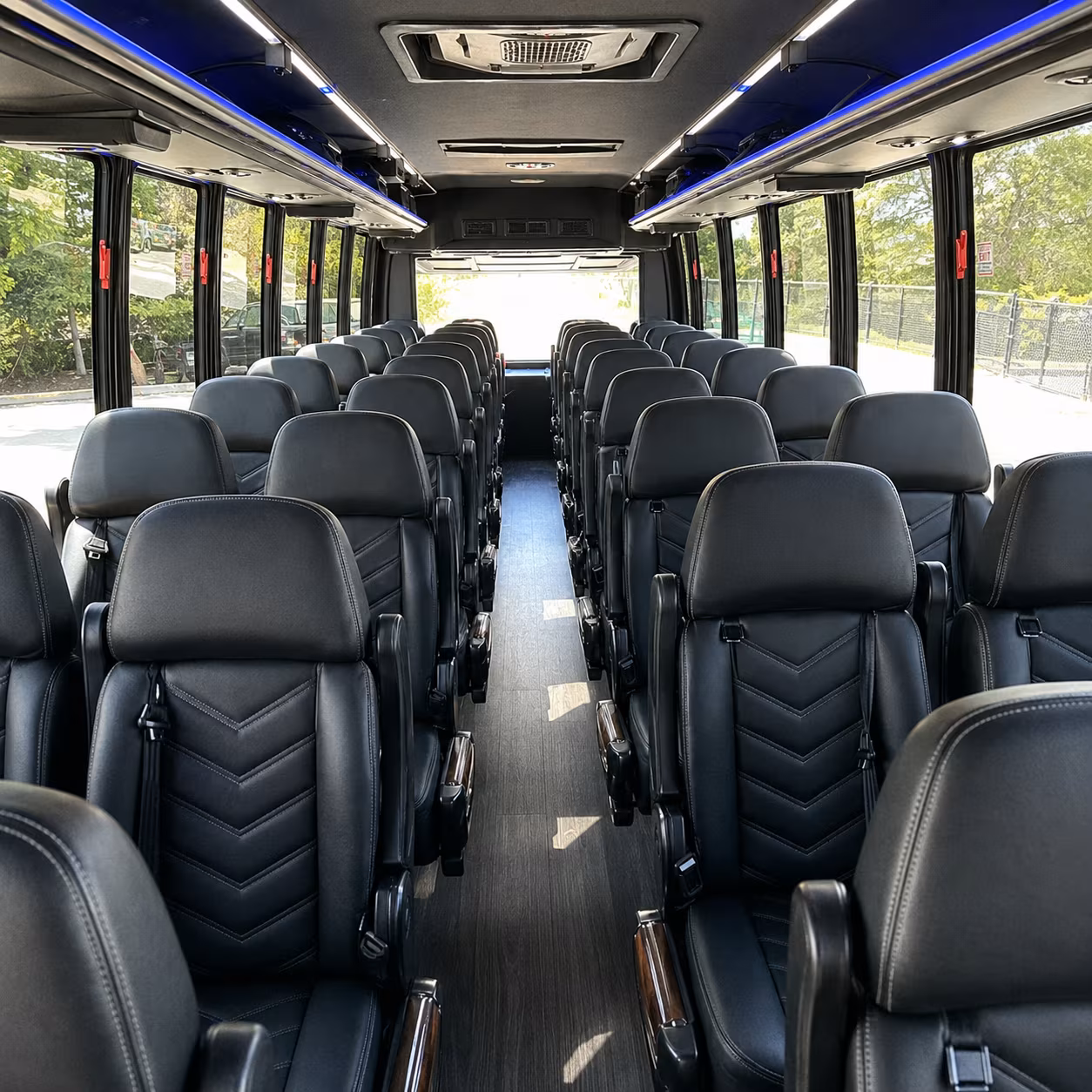 pomona wine tour brewery transportation onboard seating